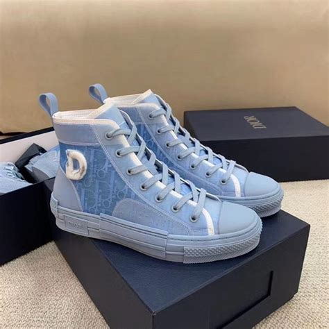 dior blue|blue dior sneakers.